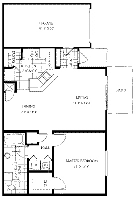 The Monticello                                     Floorplan Image